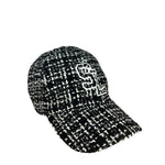 Saint Laurent SL Tweed Embroidered Baseball Cap