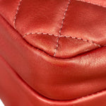 Chanel Pink Satin/Leather Trim Camera Bag 2019