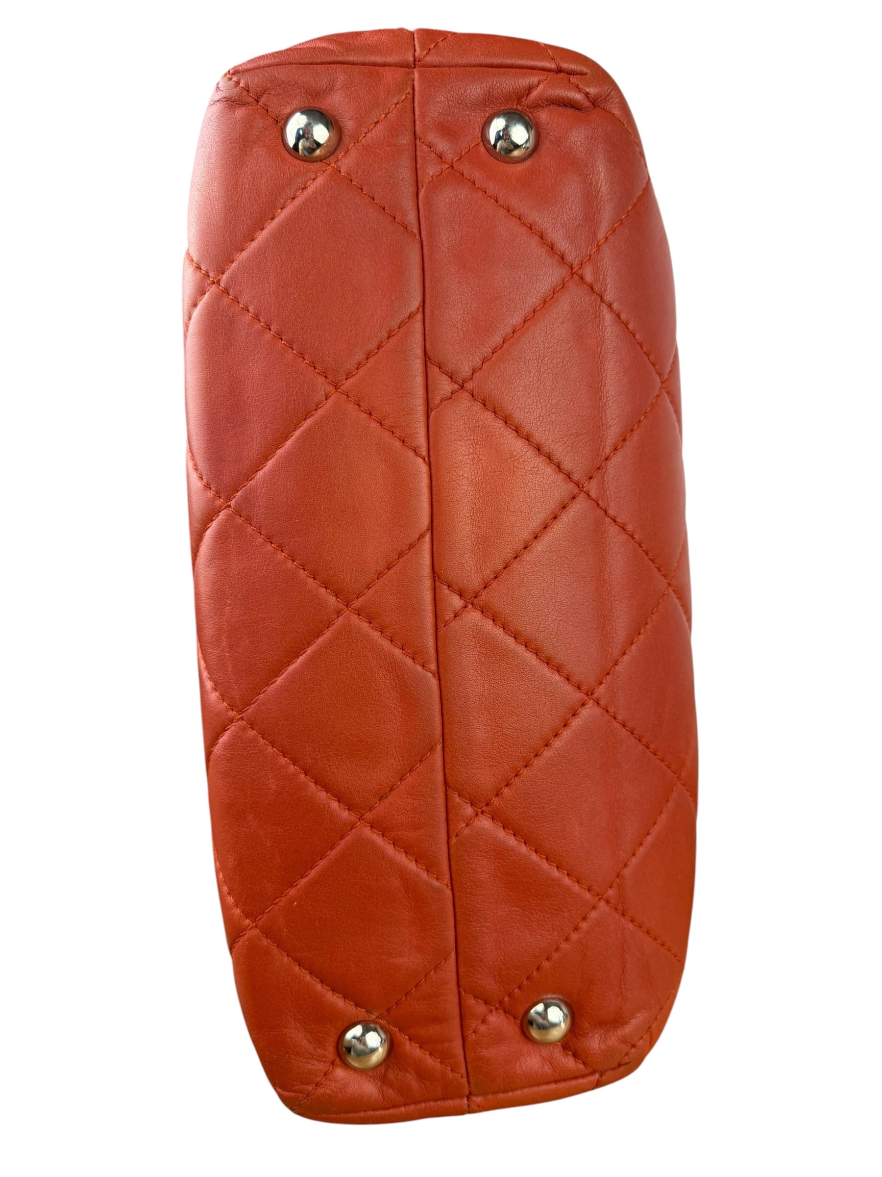 Chanel Quilted Lambskin In The Business North/South Tote 2010