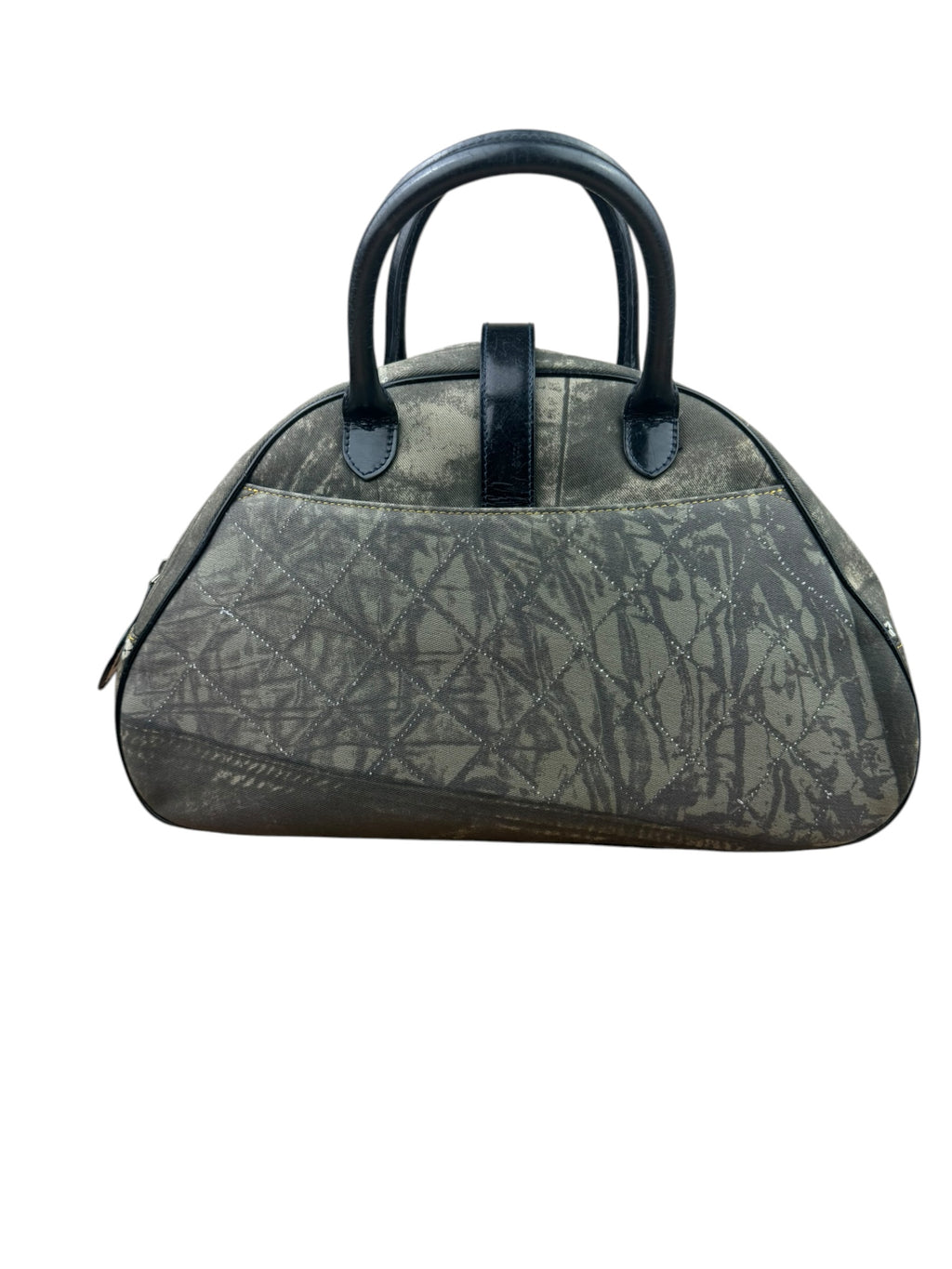 Christian Dior Denim Speedway Double Saddle Bag