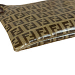 Fendi Vintage PVC Coated FF Shoulder Pochette