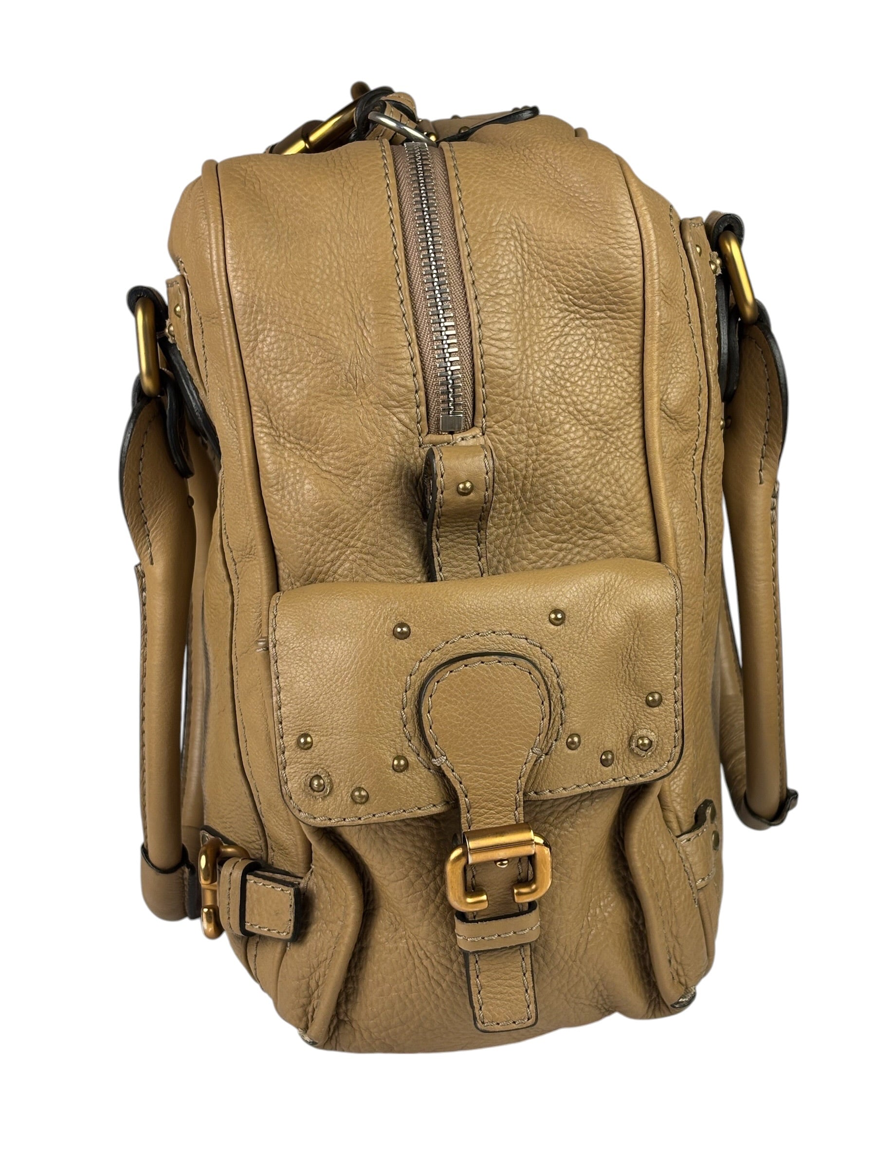 Chloe Brown Leather Paddington Shoulder Bag