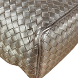 Bottega Veneta Metallic Intrecciato Ciambrino Shoulder Bag
