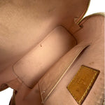 Louis Vuitton Yellow Monogram Vernis Alma BB Two-Way Bag