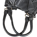 Prada Nappa Leather Ruffle Hobo Shoulder Bag