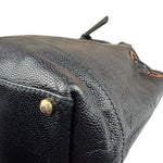 Chanel Black Caviar CC Drawstring Tote Bag 2002