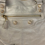 Balenciaga Beige Leather Large Classic City Bag