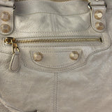 Balenciaga Beige Leather Large Classic City Bag