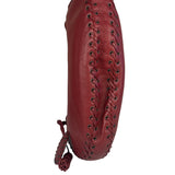 Christian Dior Red Leather Ethnic Hobo Bag