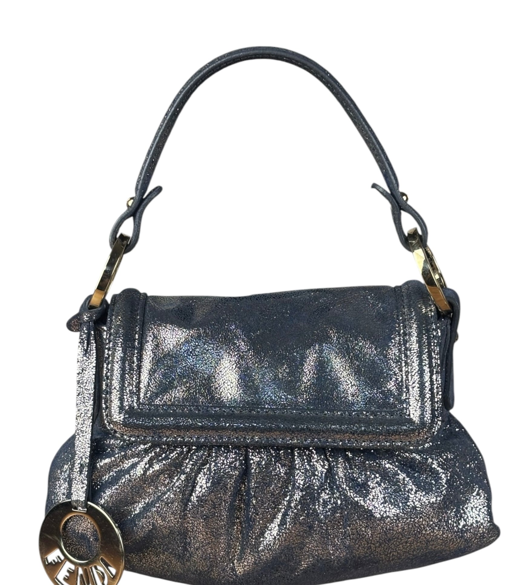 Fendi Mini Chef Bag Metallic