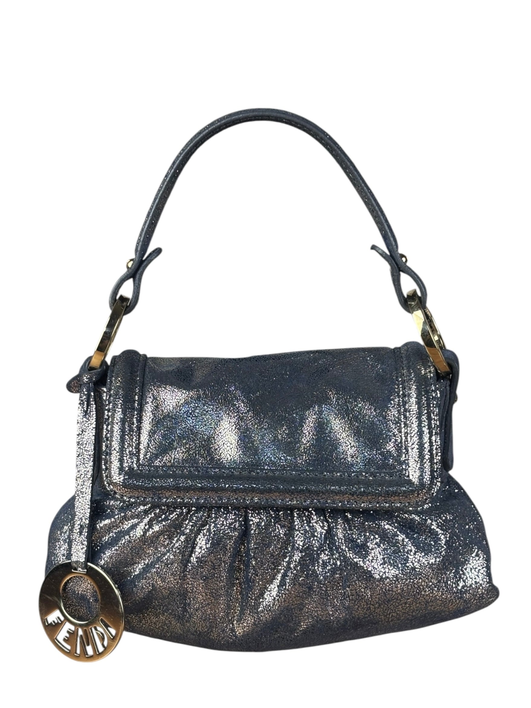 Fendi Mini Chef Bag Metallic