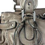 Chloe Vintage Metalic Gold Paddington Handbag
