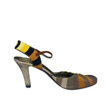 Fendi Vintage Embroidered Heels