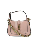 Gucci Pink Patent Leather Mini Jackie 1961 Hobo Bag