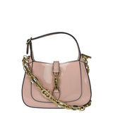 Gucci Pink Patent Leather Mini Jackie 1961 Hobo Bag