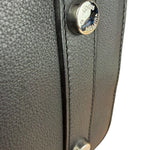 Louis Vuitton Limited Edition Black Monogram Transparence Lockit Hand Bag