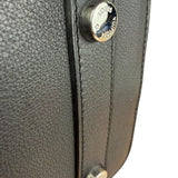 Louis Vuitton Limited Edition Black Monogram Transparence Lockit Hand Bag