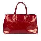 Louis Vuitton Monogram Red Vernis Wilshire PM