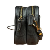 MCM Monogram Stripe Camera Crossbody