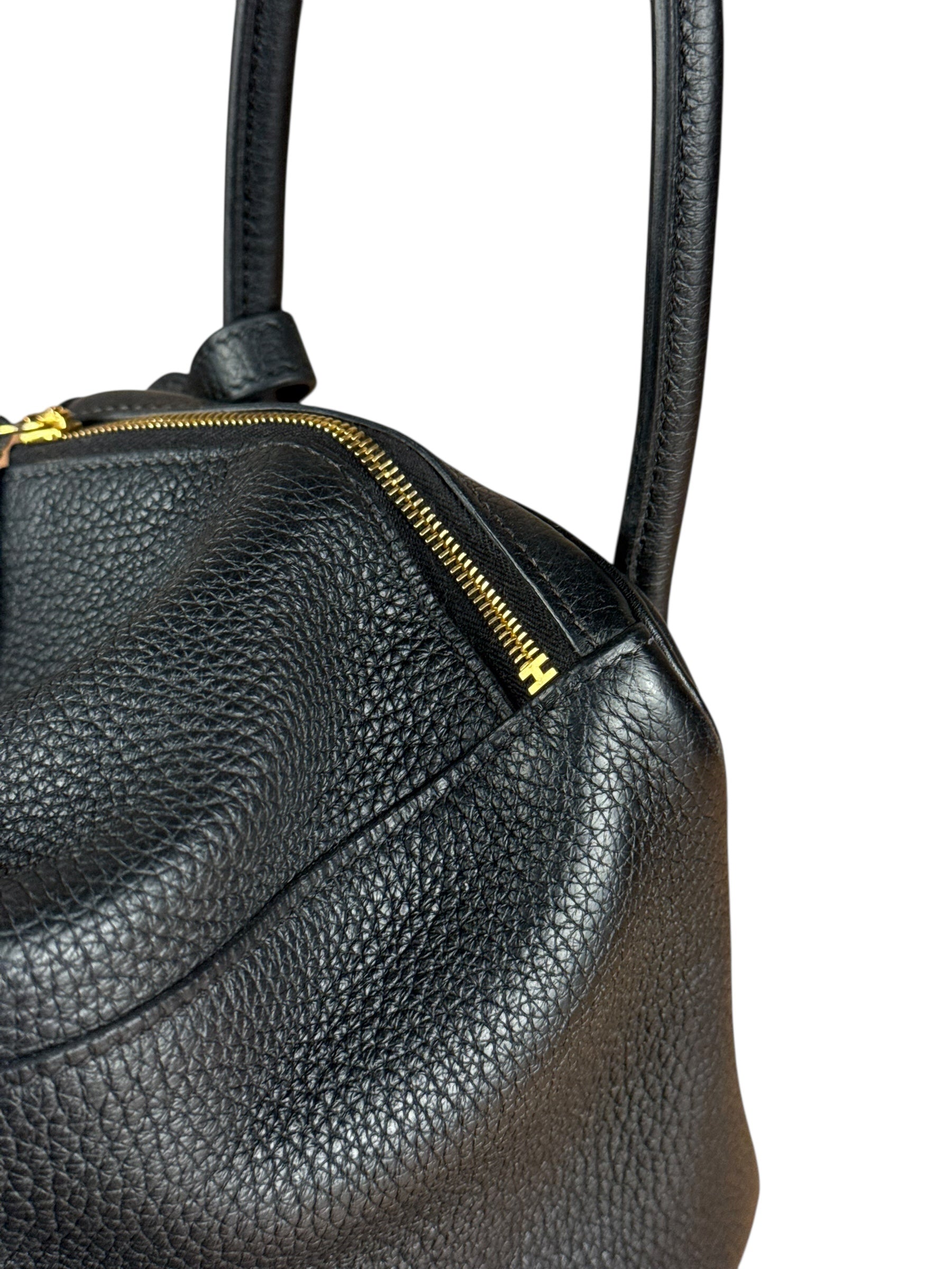 Hermes Black Clemence Lindy 26