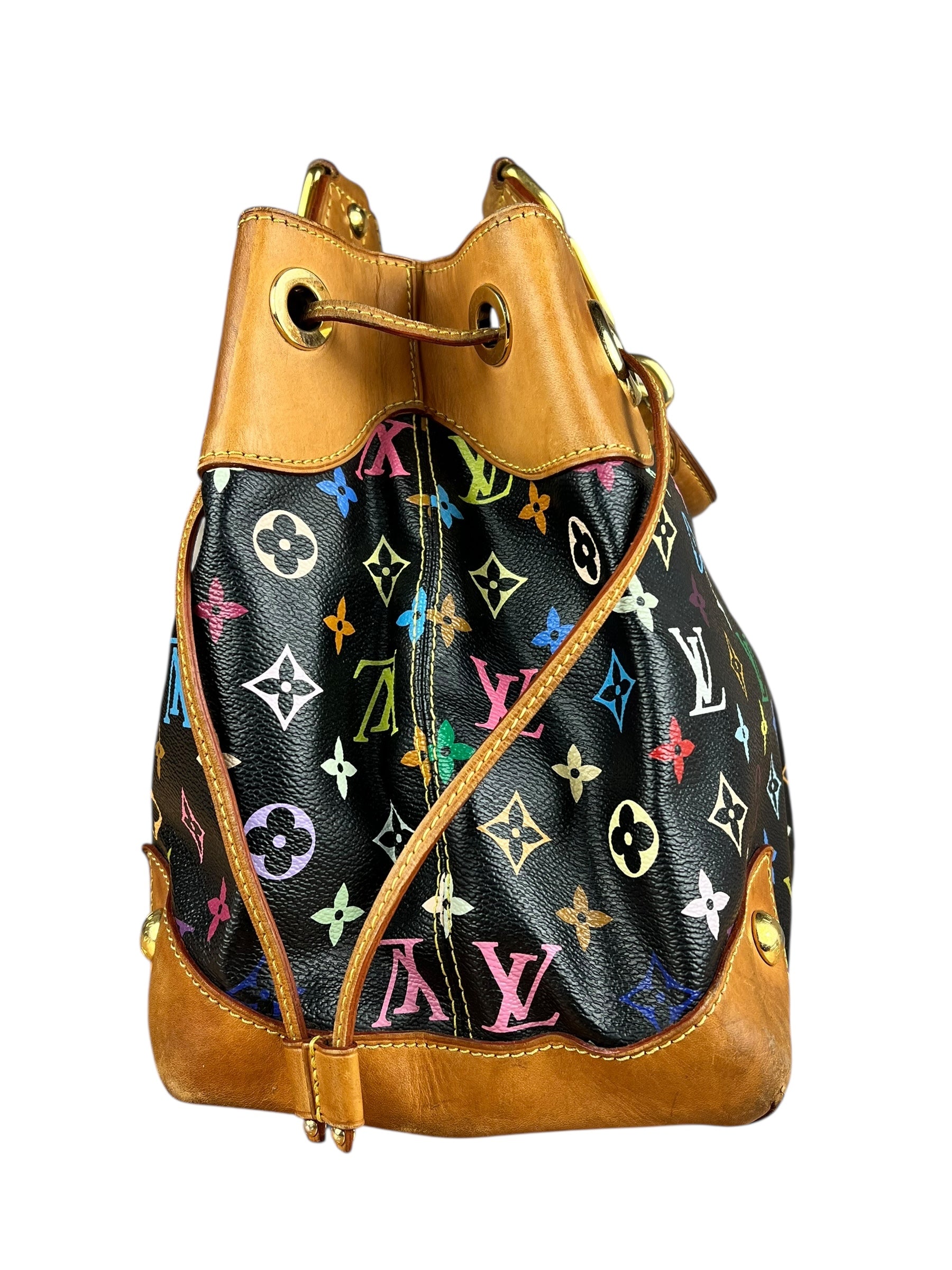 Louis Vuitton Black Murakami Ursula Handbag