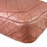Chanel Pink Quilted Lambskin Timeless Chain Shoulder Bag 2010