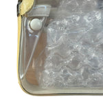 Chanel Yellow Clear PVC Classic Chain Flap Bag 2012