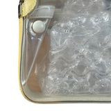 Chanel Yellow Clear PVC Classic Chain Flap Bag 2012