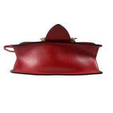 Miu Miu Red Leather Lady Jeweled Flap Bag