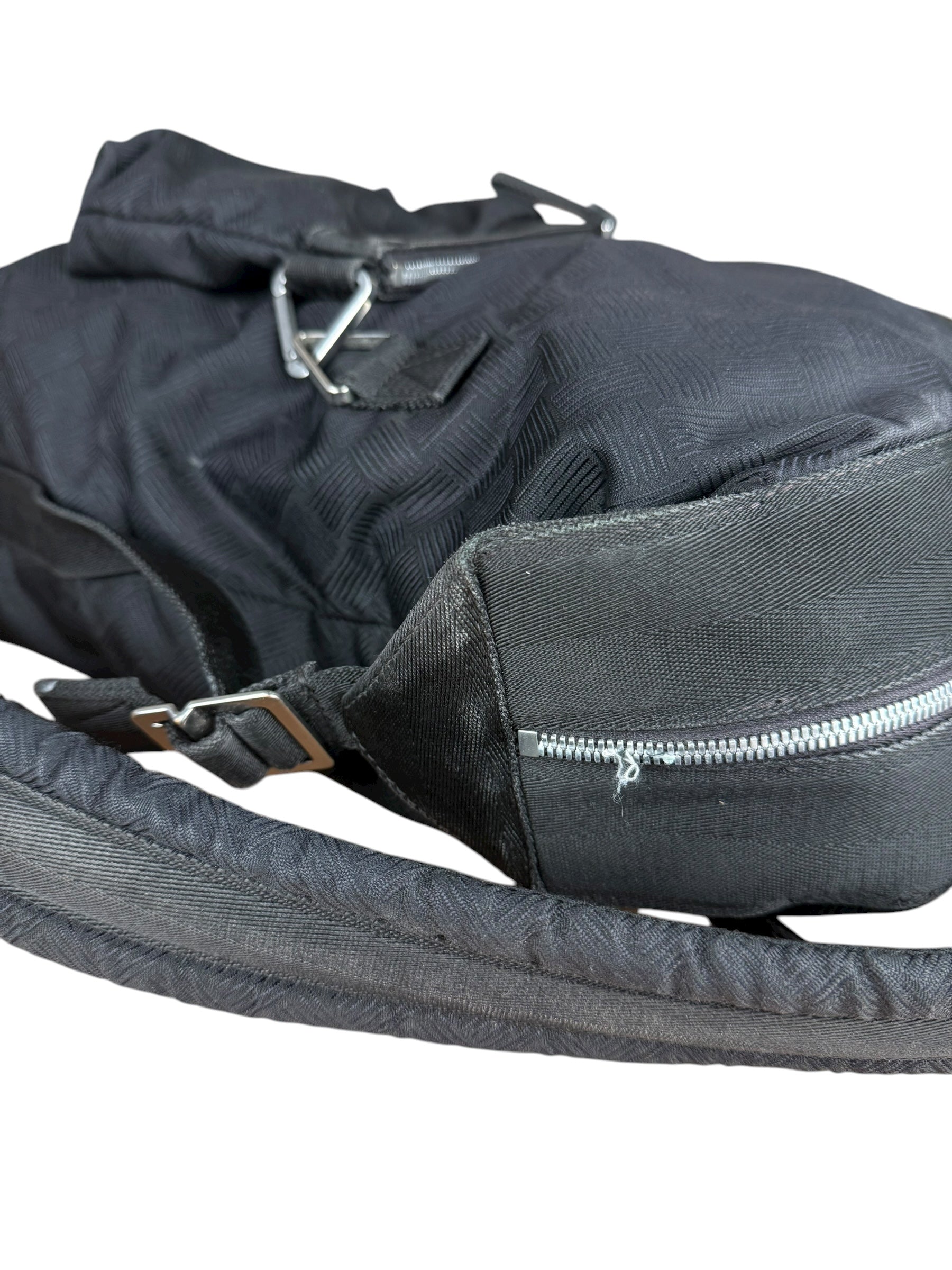 Bottega Veneta Intreccio Canvas Backpack