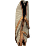Celine Vintage Coated Canvas Macadam Shoulder Tote
