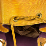 Louis Vuitton Yellow Epi Leather Neo Bucket Bag