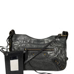 Balenciaga Black Moto Crossbody Bag