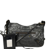 Balenciaga Black Moto Crossbody Bag