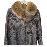 Original Elegance Vintage Brown Persian Lamb Coat