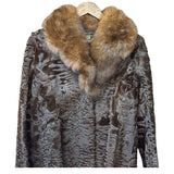 Original Elegance Vintage Brown Persian Lamb Coat