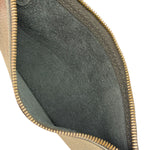 Gucci Black Leather Drawstring Backpack