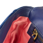 Gucci GG Blue Velvet Marmont Chain Shoulder Bag