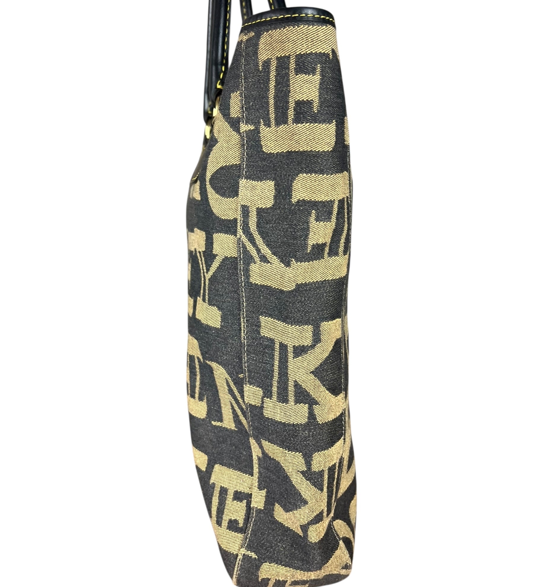 Dooney & Burke Vintage Canvas Logo Tote