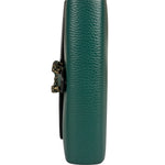 Gucci Green Leather Crystal Embellished Dionysus Chain Bag