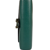 Gucci Green Leather Crystal Embellished Dionysus Chain Bag