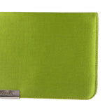 Dolce & Gabbana Lime Green Satin Clutch