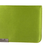 Dolce & Gabbana Lime Green Satin Clutch