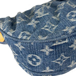 Louis Vuitton Blue Denim/Leather Trim Pochette