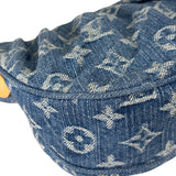 Louis Vuitton Blue Denim/Leather Trim Pochette