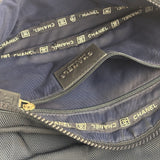 Chanel Navy Cloth Sport Line Shoulder Bag 2005