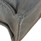 Hermes Grey Canvas Herline Tote Bag