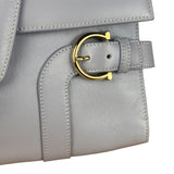 Salvatore Ferragamo Lavender Motherwell Clutch