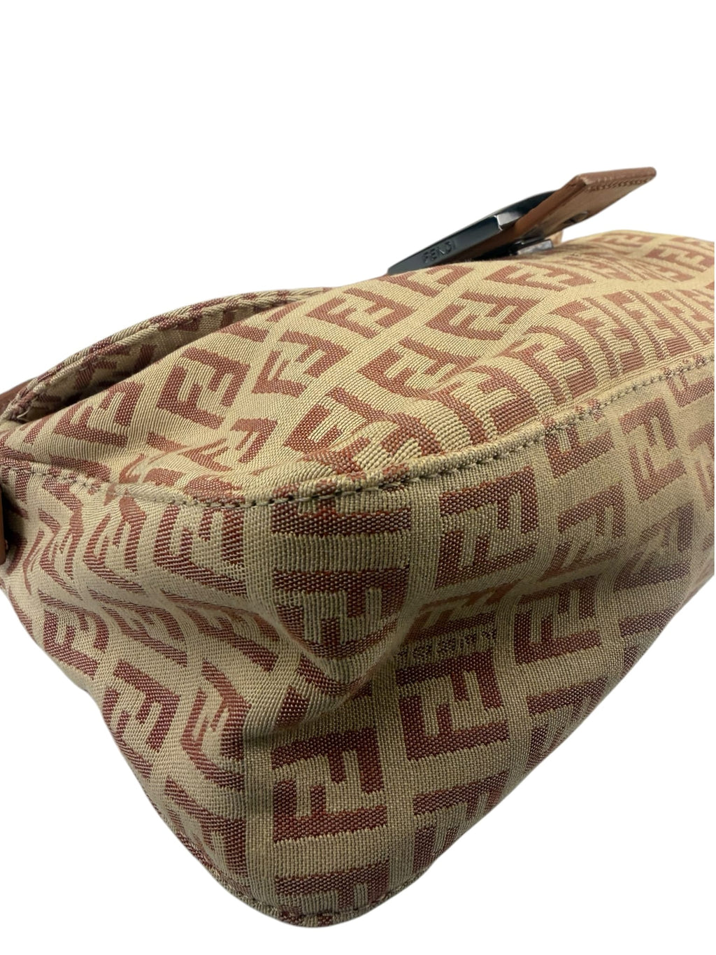 Fendi Mauve Zucchino Small Mama Baguette