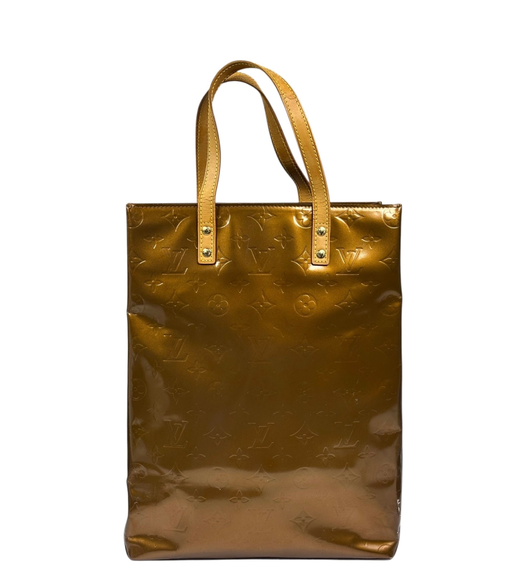 Louis Vuitton Bronze Vernis Reade Tote